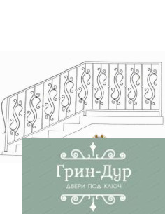Перила кованые PK-006