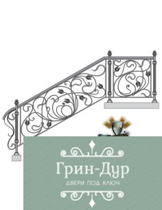 Перила с ковкой PK-014