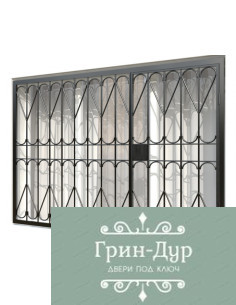 Распашная решетка RR-027 2