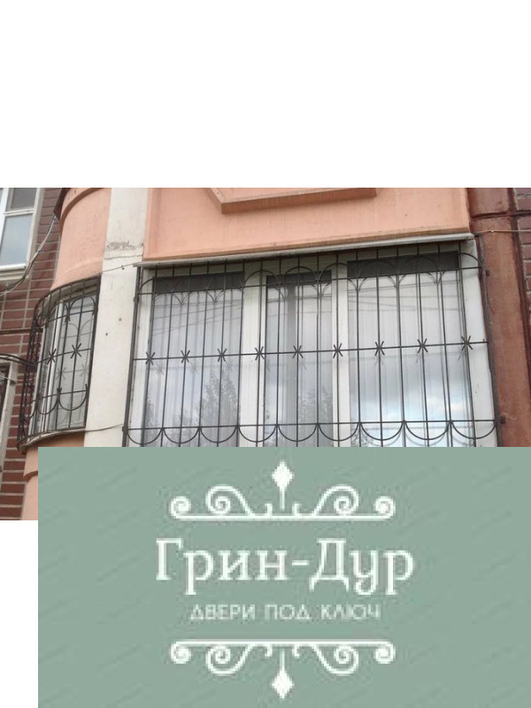 Решетка металлическая на балкон RBL-029
