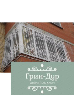 Решетка на балкон RBL-037