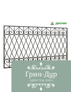 Решетка на балконы лоджии RBL-003