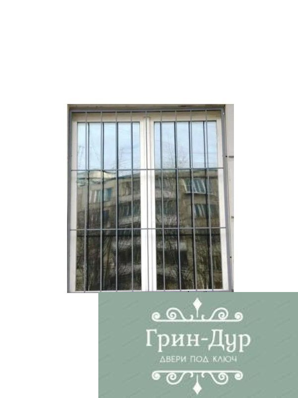 Решетка на окно металлическая R-003