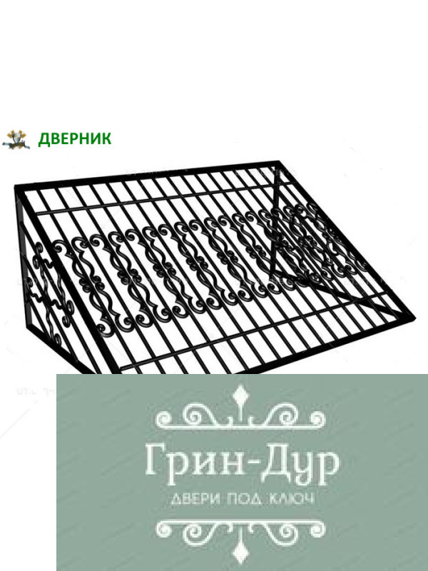 Решетка на цокольный этаж PR-015