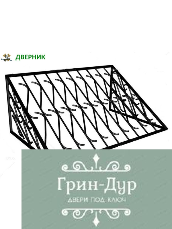 Решетка цокольная PR-016