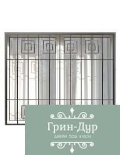 Сварная решетка на окно SR-033