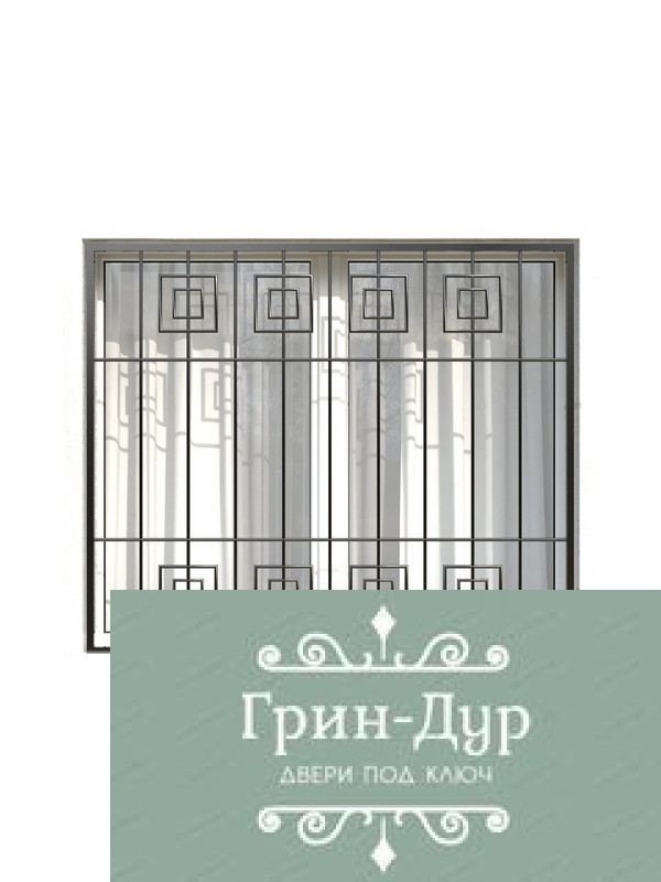 Сварная решетка на окно SR-033