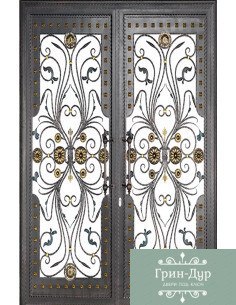 Дверь в тамбур двустворчатая-110