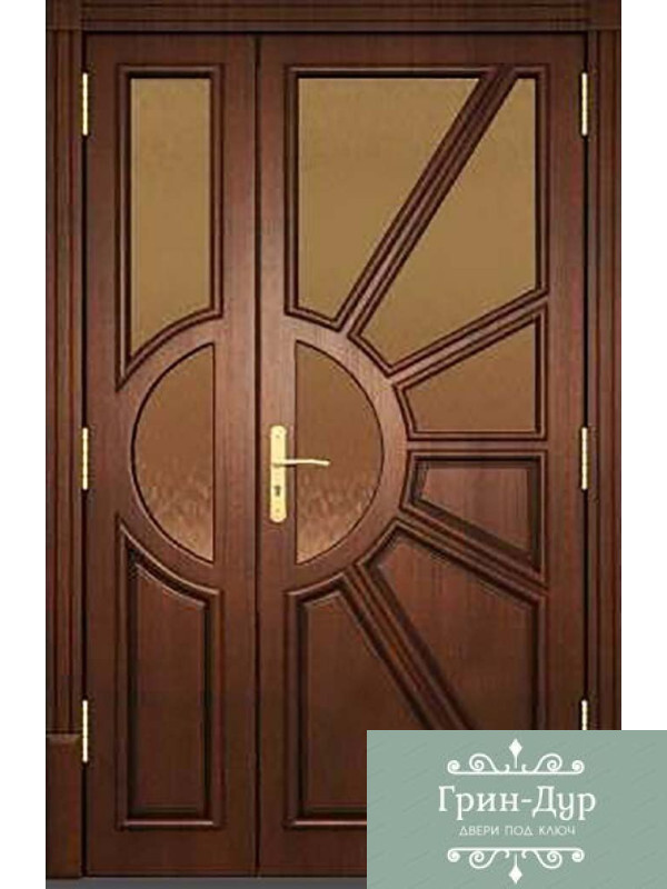 Дверь в тамбур двустворчатая-88