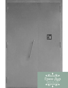 Дверь с домофоном-56
