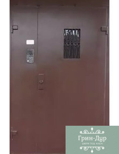 Дверь с домофоном-60