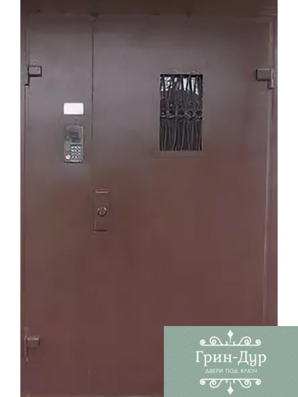 Дверь с домофоном-60