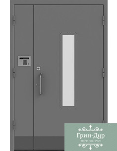 Дверь в тамбур с электромеханическим замком-56
