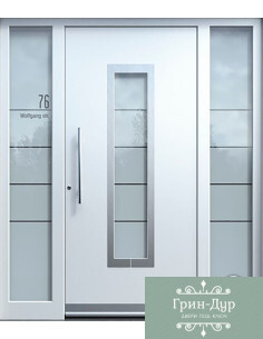 Тамбурная дверь со стеклом-33