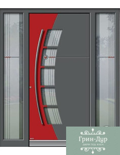 Тамбурная дверь со стеклом-36