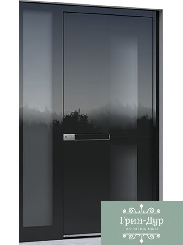 Тамбурная дверь со стеклом-70