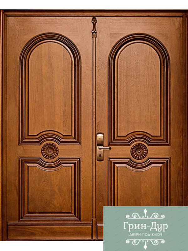 Двустворчатая дверь в квартиру-81