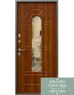 Стальная дверь с зеркалом-120