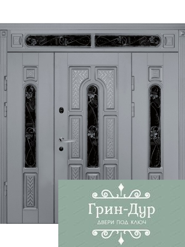 Дверь для коттеджа входная элитная KT-098