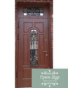 Дверь металлическая в коттедж KT-006