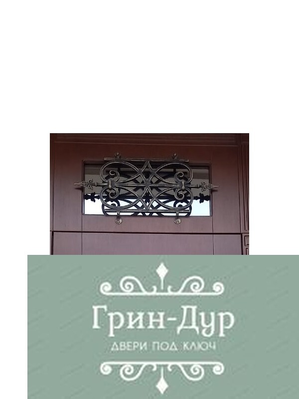 Дверь металлическая в коттедж KT-006