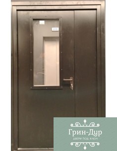 Дверь тамбурная двухстворчатая TD-020
