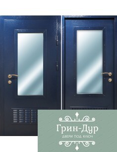 Дверь в котельную топочную дома DKT-024 2