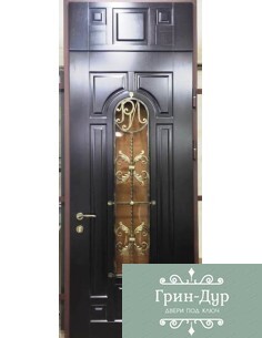 Металлическая дверь в коттедж KT-003